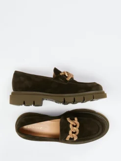 Damen Mannori – Chunky Slipper aus Veloursleder