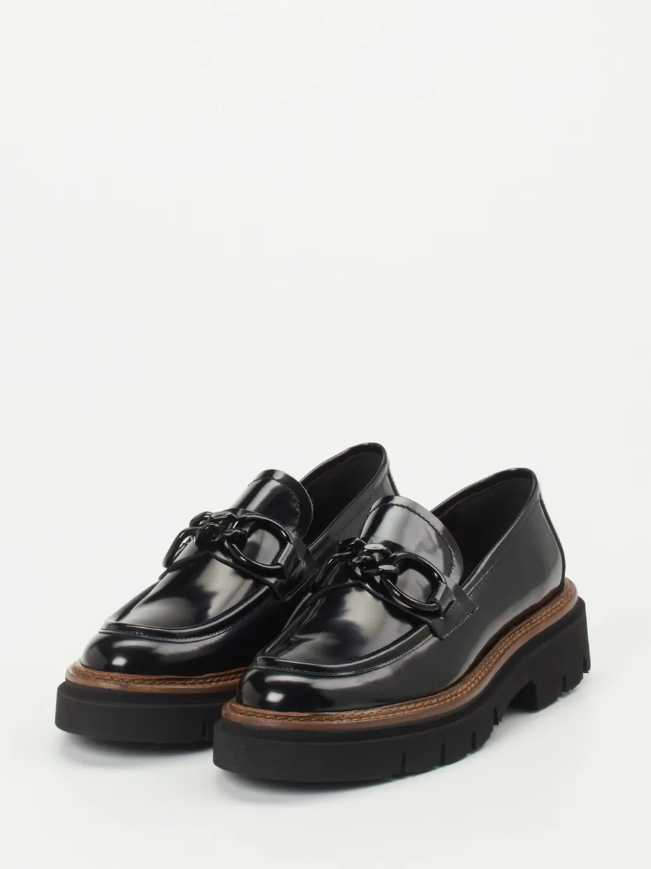 – Chunky-Loafer aus Hochglanzleder*Mannori Hot