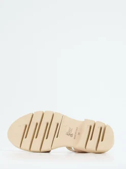 – Chunky-Sandalen aus Kalbleder in Beige*Mannori Sale