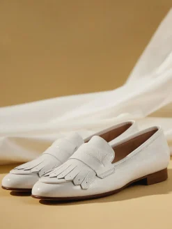 Damen Mannori – Fransen-Loafer aus Lackleder