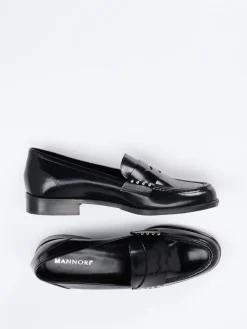 Damen Mannori – Loafer aus Hochglanzleder