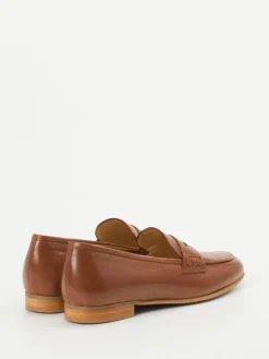 – Loafer aus Kalbleder Cognac*Mannori Clearance