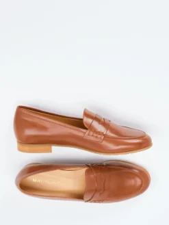 – Loafer aus Kalbleder Cognac*Mannori Clearance