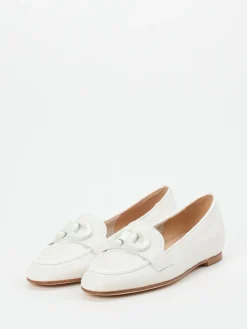 Damen Mannori – Loafer aus Kalbleder Off-White
