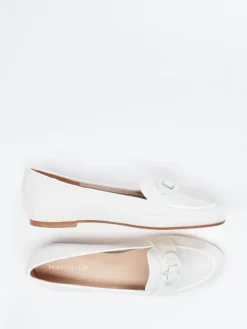 Damen Mannori – Loafer aus Kalbleder Off-White