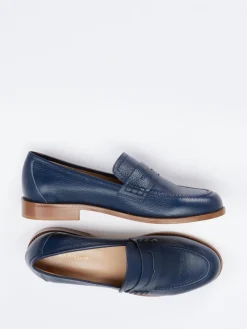 – Loafer aus Kalbleder in Nacht*Mannori Sale