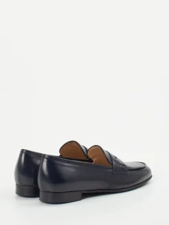 – Loafer aus Kalbleder in Marine*Mannori Clearance