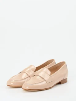 Damen Mannori – Loafer aus Lackleder in Nude-