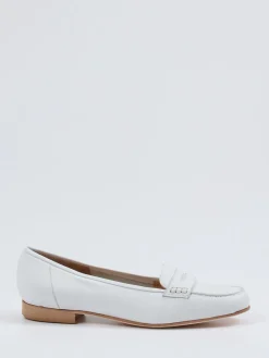 Damen Mannori – Loafer aus Lammleder in Off-White