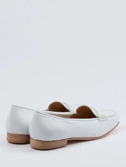 Damen Mannori – Loafer aus Lammleder in Off-White