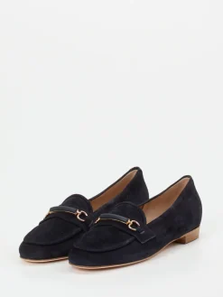 – Loafer aus Lammleder in Dunkel*Mannori