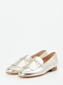 – Loafer aus Metallicleder*Mannori New