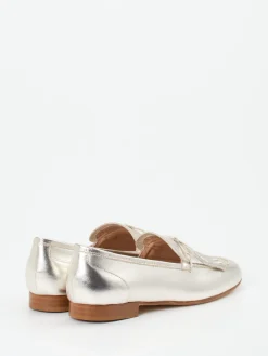 – Loafer aus Metallicleder*Mannori New