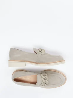 – Loafer aus Veloursleder in Stein*Mannori Sale