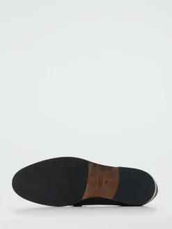 – Loafer aus Veloursleder in Tannen*Mannori