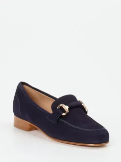 Damen Mannori – Loafer aus Veloursleder Dunkel