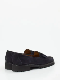 – Loafer aus Veloursleder in Nacht*Mannori Discount