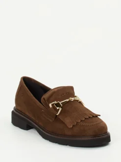 – Loafer aus Veloursleder in*Mannori