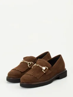 – Loafer aus Veloursleder in*Mannori