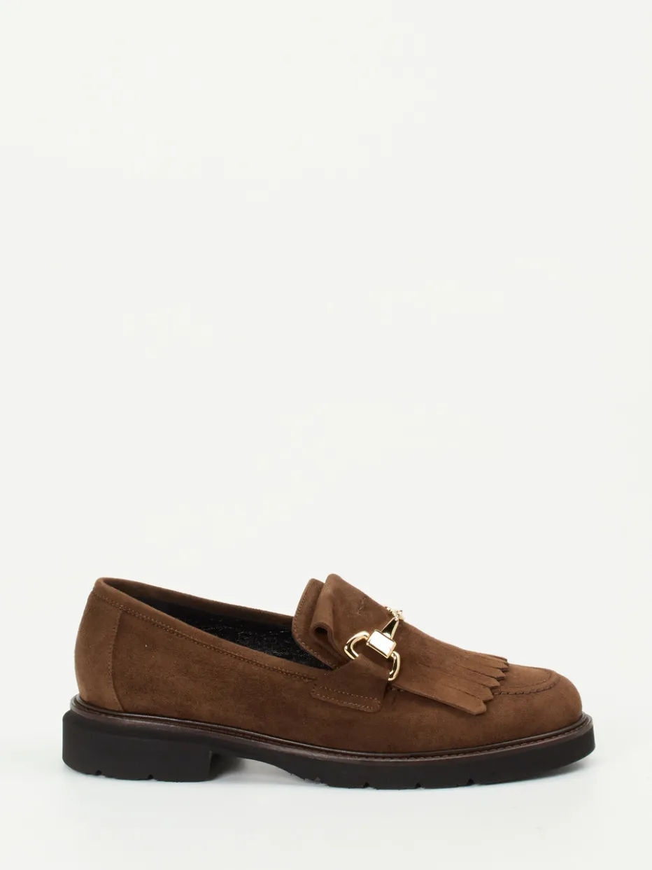 – Loafer aus Veloursleder in*Mannori