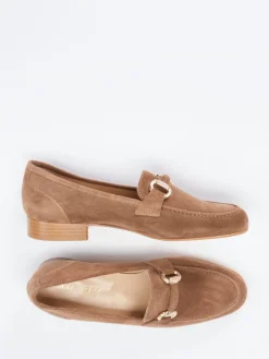 Damen Mannori – Loafer aus Veloursleder Mittel