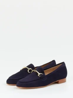 Damen Mannori – Loafer aus Veloursleder Dunkel