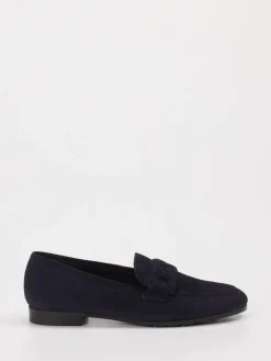 Damen Mannori – Loafer aus Veloursleder in Dunkel