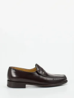Herren Mannori – Loafer aus Ziegenleder Dunkel