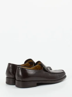 Herren Mannori – Loafer aus Ziegenleder Dunkel
