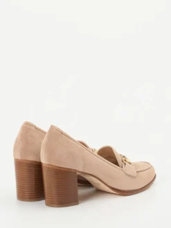 Damen Mannori – Loafer-Pumps aus Veloursleder