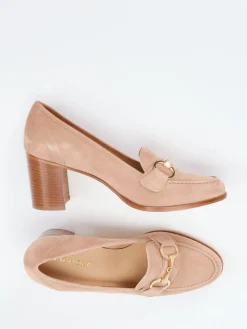 Damen Mannori – Loafer-Pumps aus Veloursleder