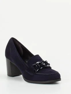 Damen Mannori – Pumps aus Veloursleder in Dunkel