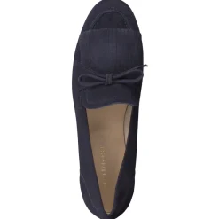 – Slipper aus Veloursleder Dunkel*Mannori Discount