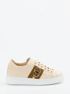 Damen Mannori – Sneaker aus Kalbleder in Creme