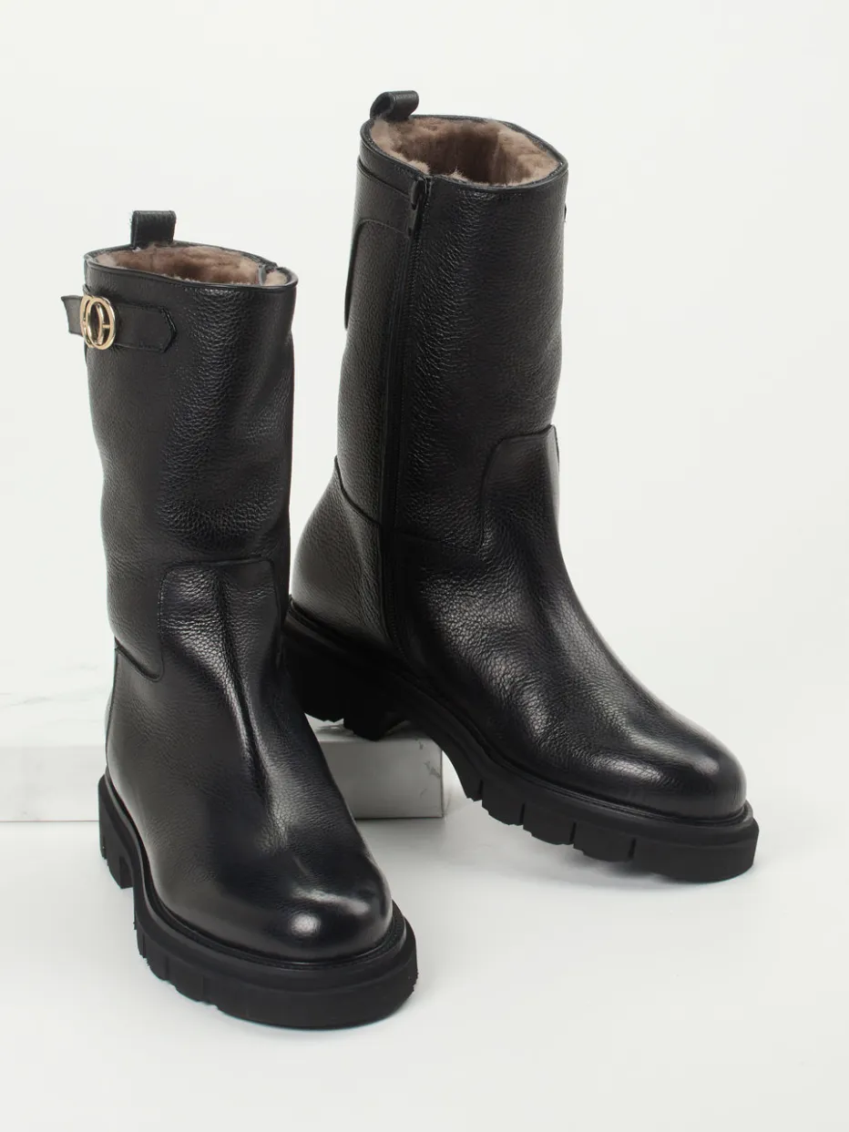 Damen Mannori – Stiefel aus Kalbleder genarbt