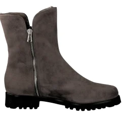 – Stiefelette aus Veloursleder*Mannori Discount