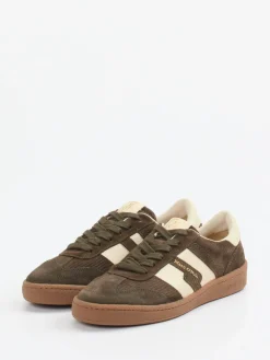 – Retro-Sneaker aus Veloursleder Oliv*Marc O'Polo Best