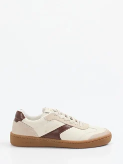 Damen Marc O'Polo – Sneaker aus Glattleder und Veloursleder