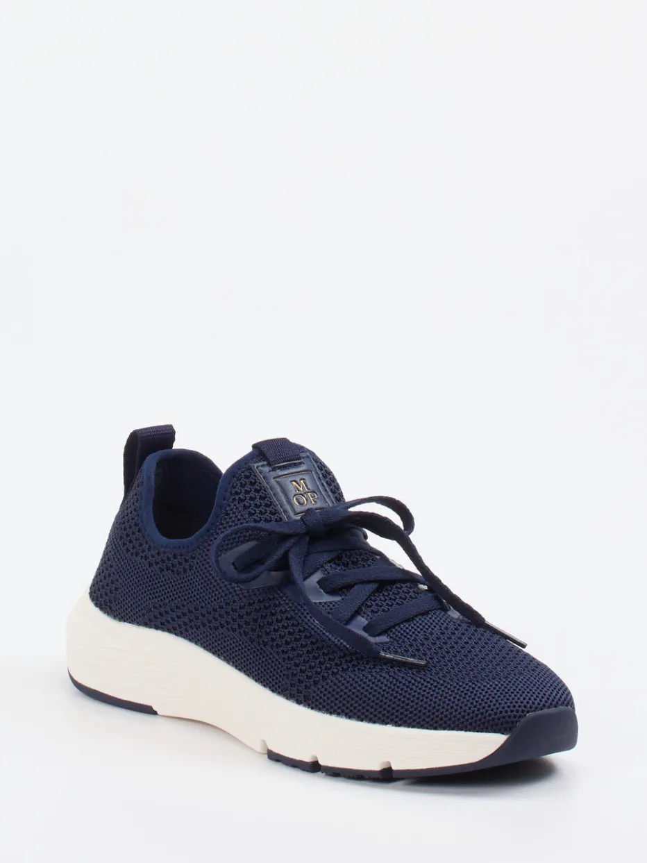 Damen Marc O'Polo – Sneaker aus Textil Dunkel