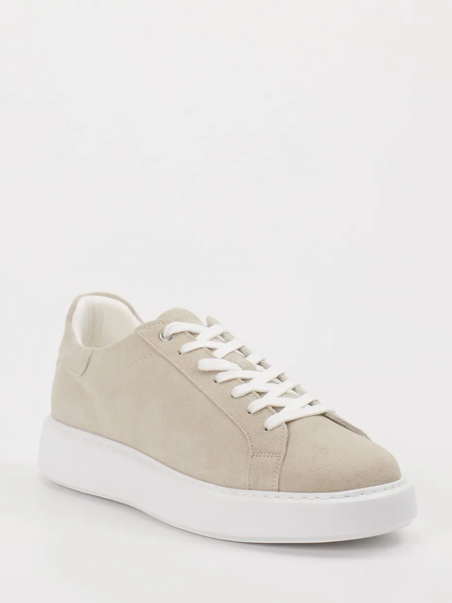 Herren Marc O'Polo – Sneaker aus Veloursleder grau