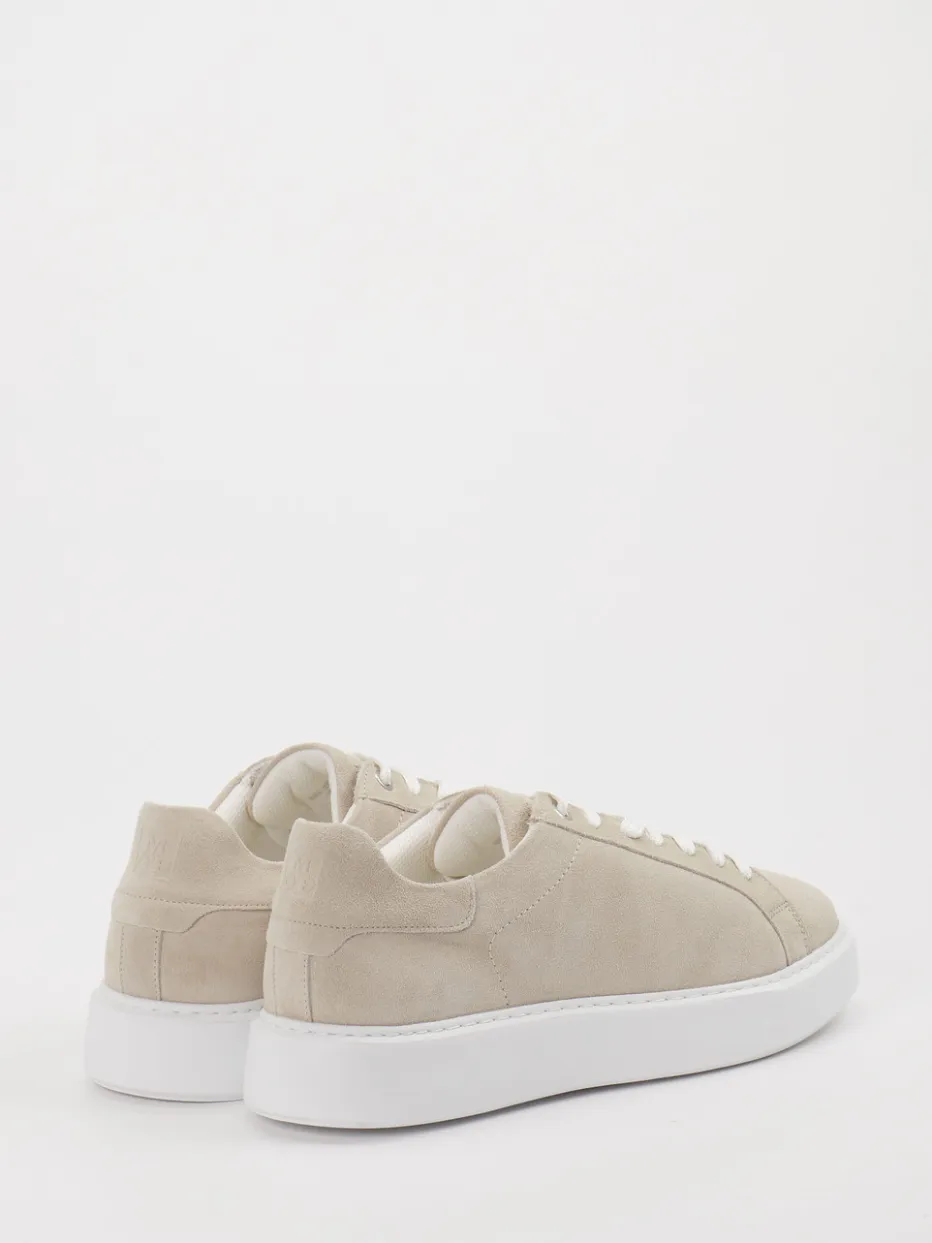 Herren Marc O'Polo – Sneaker aus Veloursleder grau