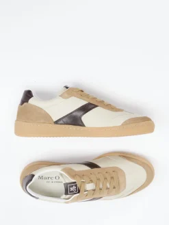 Herren Marc O'Polo – Sneaker aus Velour/Leder in