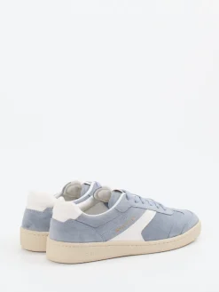 Damen Marc O'Polo – Sneaker aus Veloursleder in Tauben