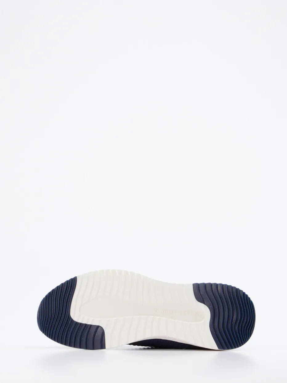 Herren Marc O'Polo – Strick-Sneaker aus Textil in Marine