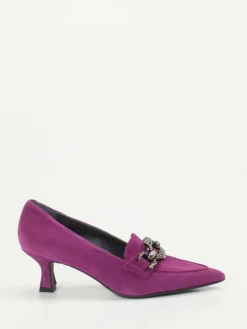 – Kitten-Heel-Pumps aus Veloursleder*Maripé Best