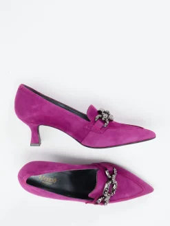 – Kitten-Heel-Pumps aus Veloursleder*Maripé Best
