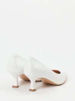 – Kitten-Heel-Pumps aus Lammleder Offwhite*Maripé Discount