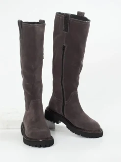 – Langschaftstiefel aus Veloursleder*Maripé Clearance