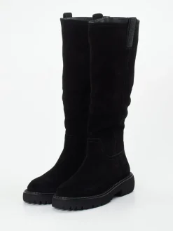 – Langschaftstiefel aus Veloursleder*Maripé Online