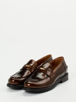 – Loafer aus Hochglanzleder in*Maripé